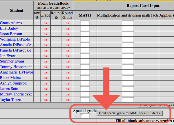 special grade1